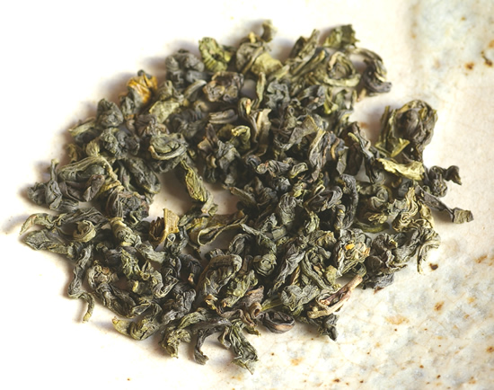 凍頂烏龍茶（上品・清香）の茶葉です